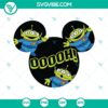 Toy Story Aliens SVG with Disney Ears design available for download. Perfect for crafting projects.