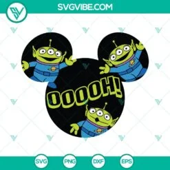 Disney, SVG Files, Alien Toy Story & Nirvana Album Art SVG, PNG Aliens, 3