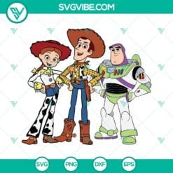 Disney, SVG Files, Toy Story Friends SVG Download, Buzz SVG Files, Woody SVG 1