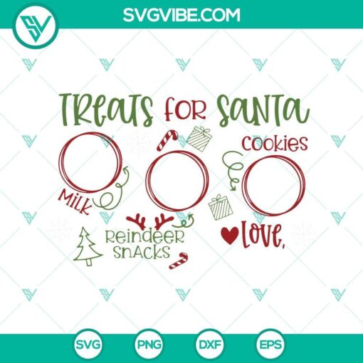 treats for santa svg cookies for santa tray svg cookies for santa plate svg dear santa tray svg 5 mockup