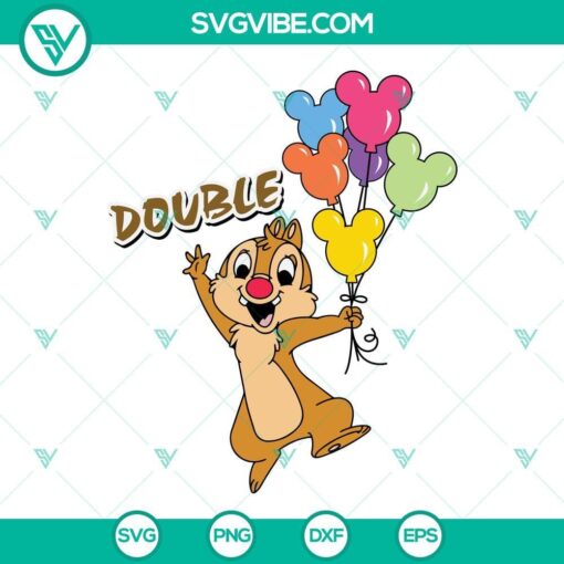 trouble double chip and dale svg bundle disney couple svg chip and dale shirt svg disney friend shirt svg 8 mockup