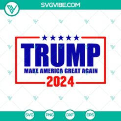 Donald Trump, SVG Files, Trump 2024 Make American Great Again SVG Files, Pro 18