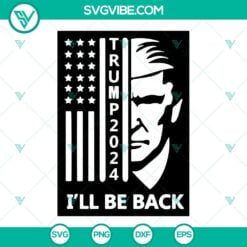 Donald Trump, SVG Files, Trump 2024 SVG Image, Usa Flag Donald Trump SVG Images 11