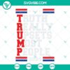Trump Truth Really Upset Most People SVG Image depicting a design related to Trump 2024, suitable for digital use.