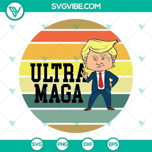 trump ultra maga svg png dxf eps cricut silhouette 9 mockup