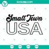 "Try That In A Small Town Shirt SVG Files - Country-themed cut files in various formats for crafting projects"