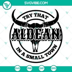 Musics, SVG Files, Jason Aldean SVG Files Bundle, Aldean Bull Skull SVG 6