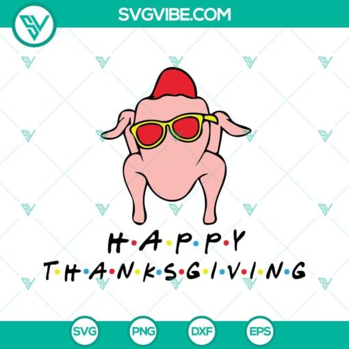 turkey friendsgiving svg turkey friends thanksgiving svg turkey happy thanksgiving svg bundle 5 mockup