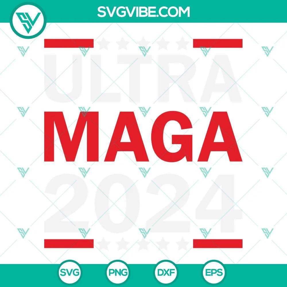 American, SVG Files, Ultra Maga 2024 SVG Files, Joe Biden Ultra Maga SVG Files, 1