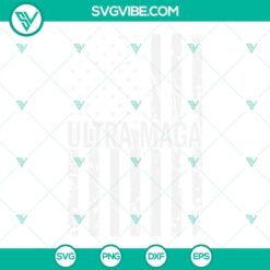 American, SVG Files, Ultra Maga American Flag SVG File, Ultra Maga Flag SVG 10