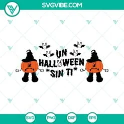 Halloween, Musics, SVG Files, Un Halloween Sin Ti SVG Files, Bad Bunny Pumpkin 2