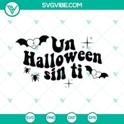 Halloween, Musics, SVG Files, Un Halloween Sin Ti SVG Image PNG DXF EPS Cut 2