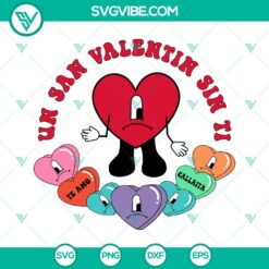 Musics, SVG Files, Valentine's Day, Un San Valentin Sin Ti SVG Download, Sad 2