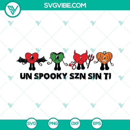 un spooky sin ti svg bad bunny un verano sin ti halloween svg 6 mockup