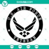 United States Air Force logo SVG download for veterans, patriotic design with USAF emblem, ideal for digital crafting projects.