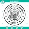 United States Army logo and Veterans Day SVG file with PNG EPS DXF formats for download. Perfect for military-themed projects.