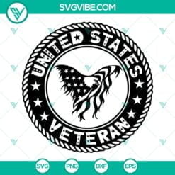 SVG Files, Veteran, United States Veteran Eagle SVG Files, United States 13