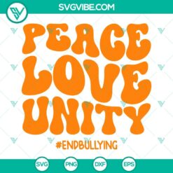 SVG Files, Unity Day, Be A Buddy Not A Bully SVG Images Anti Bullying SVG, 3