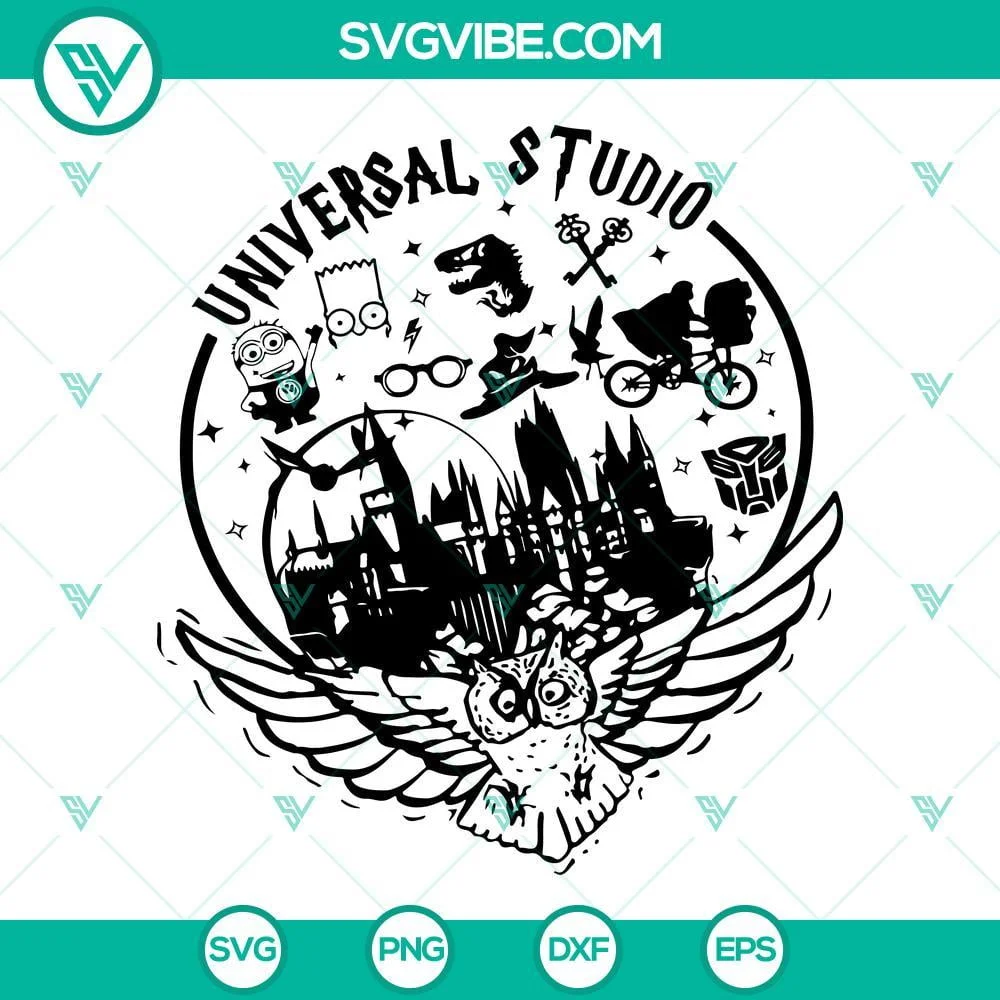 Movies, SVG Files, Universal Studio SVG Image, Family Vacation SVG Images, 1