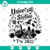 Universal Studios 2022 SVG featuring Minions design suitable for family vacation, with downloadable SVG files.