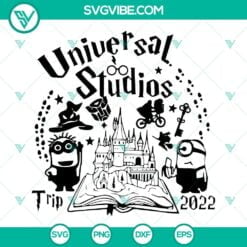 Movies, SVG Files, Universal Studios Trip 2022 SVG Image, Family Vacation SVG 9