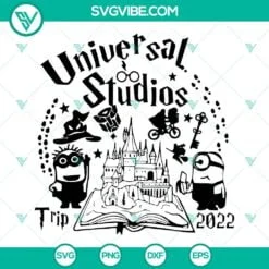 Movies, SVG Files, Universal Studios Family Vacation 2022 SVG Image, Holiday 4