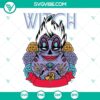Ursula Sugar Skull SVG for Day of the Dead celebration, Dia De Los Muertos themed digital image.