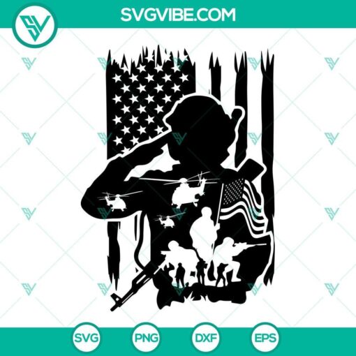 us flag soldier scene svg military svg usa army svg combat scene svg veteran svg soldier svg 6 mockup