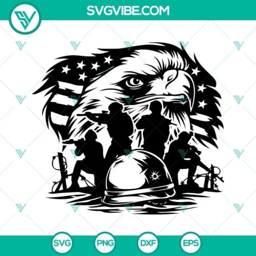 us patriotic eagle soldier svg military eagle svg american flag eagle svg veteran svg military svg soldier svg 6 mockup