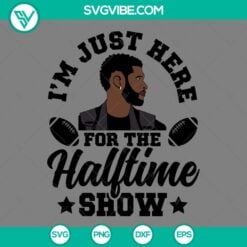 Sports, SVG Files, Usher Super Bowl 2024 Halftime Show SVG Files, Usher SVG 2