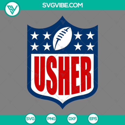 usher super bowl 2024 svg nfl halftime show 2024 svg png eps dxf file mockup