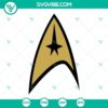 USS Enterprise Star Trek SVG images in PNG, DXF, EPS for Cricut Silhouette Vector crafting.