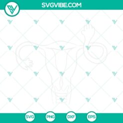 SVG Files, Trending, Uterus Middle Finger Svg, Angry Uterus Svg, Uterus 4