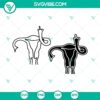 Uterus Middle Finger SVG Bundle featuring a uterus flipping the bird design. Perfect for sassy projects.