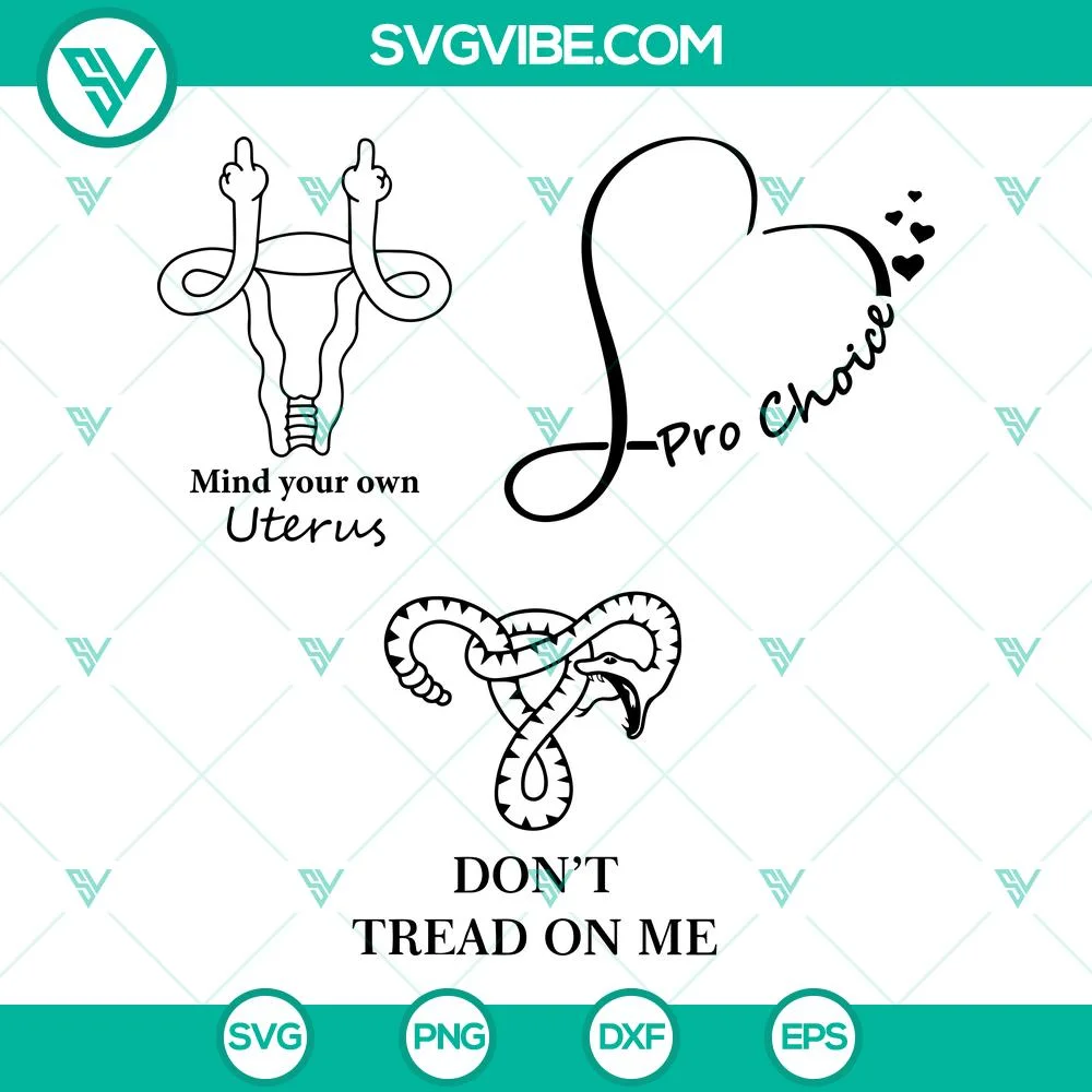 Trending, SVG Files, Uterus Middle Finger SVG Image, Pro Choice SVG Files, 1