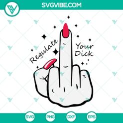 Uterus Middle Finger SVG Image, Pro Choice SVG Files, Donâ€™t Tread On Me SVG File 2