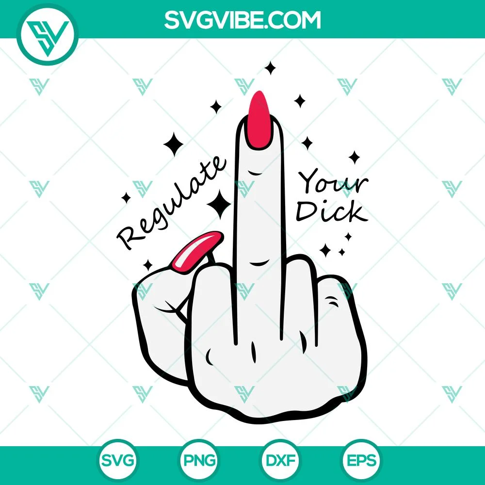 Trending, SVG Files, Uterus Middle Finger SVG Image, Pro Choice SVG Files, 2