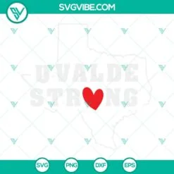 Trending, SVG Files, Uvalde Strong SVG Files, Uvalde Texas SVG Images, Pray for 4