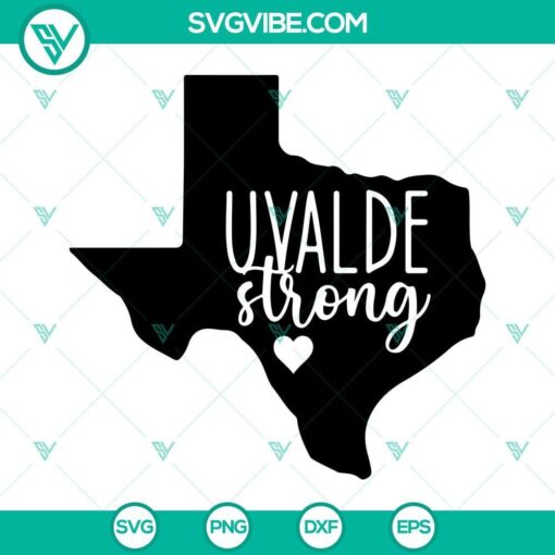 uvalde strong svg png dxf eps digital download for cricut silhouette 5 mockup