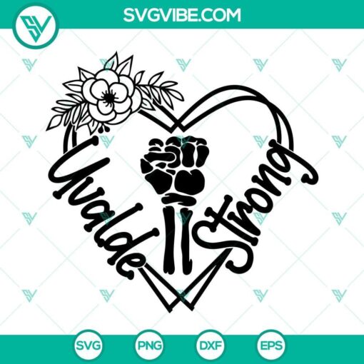 uvalde strong svg uvalde texas svg png uvalde strong svg png dxf eps 5 mockup