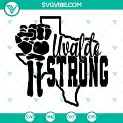 Trending, SVG Files, Uvalde Strong SVG Files, Uvalde Texas SVG Images, Pray for 2