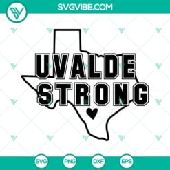 SVG Files, Trending, Uvalde Strong SVG File, Pray for Uvalde SVG Download, Pray 4