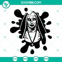 Valak Blood Effect SVG Download PNG DXF EPS Cricut