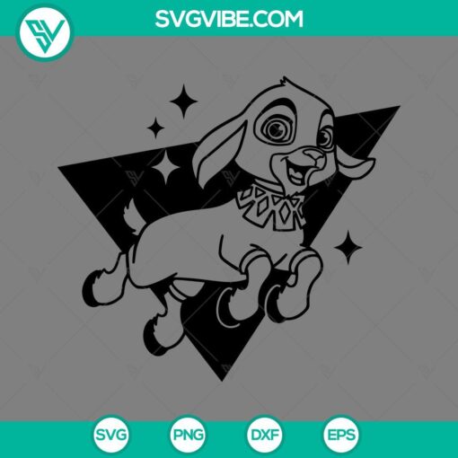 valentino goat svg disney wish valentino svg mockup