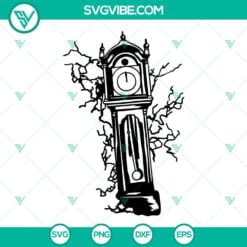 Movies, SVG Files, Vecna Clock SVG Images, Stranger Things 4 SVG Images, The 3