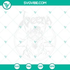 Movies, SVG Files, Vecna Face Stranger Things 4 SVG File PNG DXF EPS Cricut 13