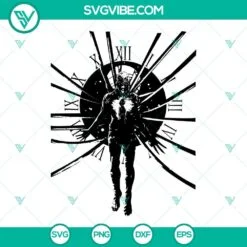 Movies, SVG Files, Vecna It’s Time Clock SVG Image, Stranger Things SVG Files 3