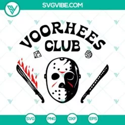 Halloween, SVG Files, Jason Voorhees Friday the 13th SVG Download, Halloween 4