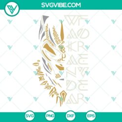 Movies, SVG Files, Wakanda Forever Salute SVG Image, Black Panther Hand Gesture 4