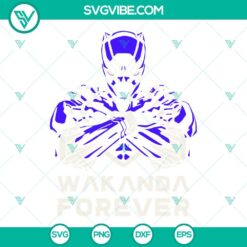 Movies, SVG Files, Wakanda Forever SVG Image, Black Panther 2 SVG Files, 15